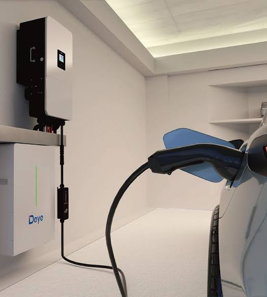 Ev Charger Wallbox - Deye 스마트 벽걸이형 AC 충전기 SUN-EVSE22K01-EU-AC,