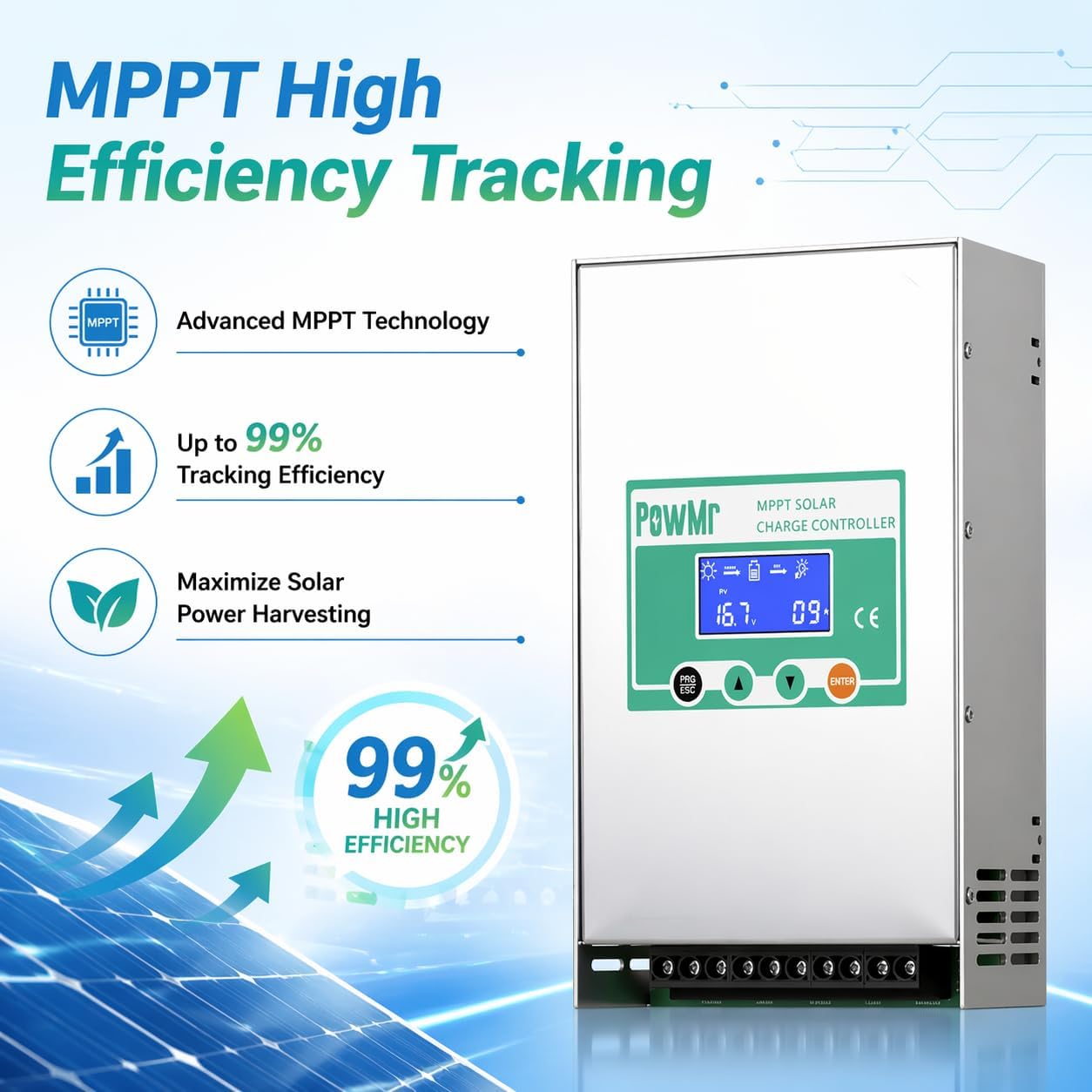 PowMr PowMr 60A 80A 100A 태양광 충 - Pwm Charge Controller 리뷰 및 가격