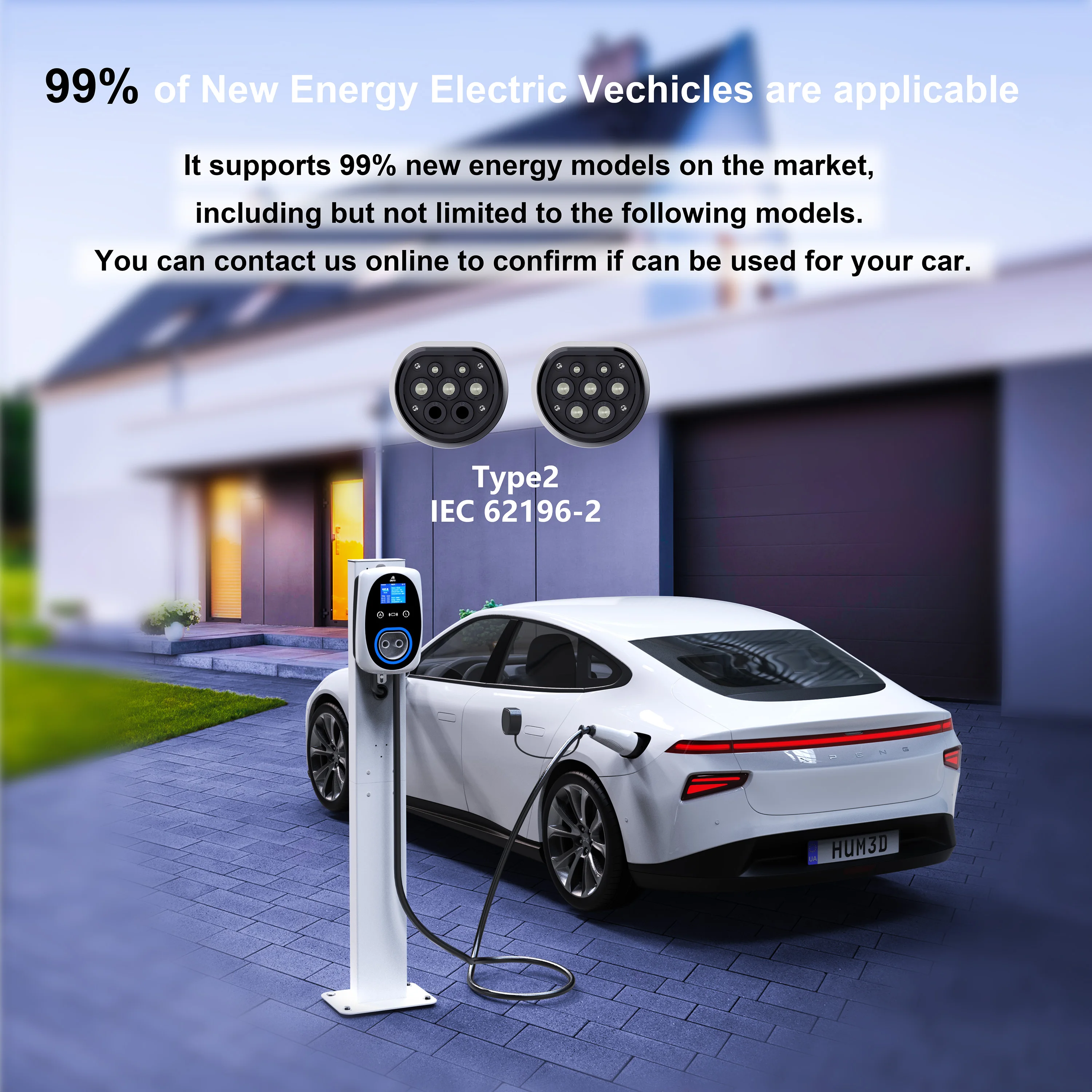GWUYU EV 충전기 32A 7.6KW EVSE 월박 - Ev Charger Wallbox 리뷰 및 가격