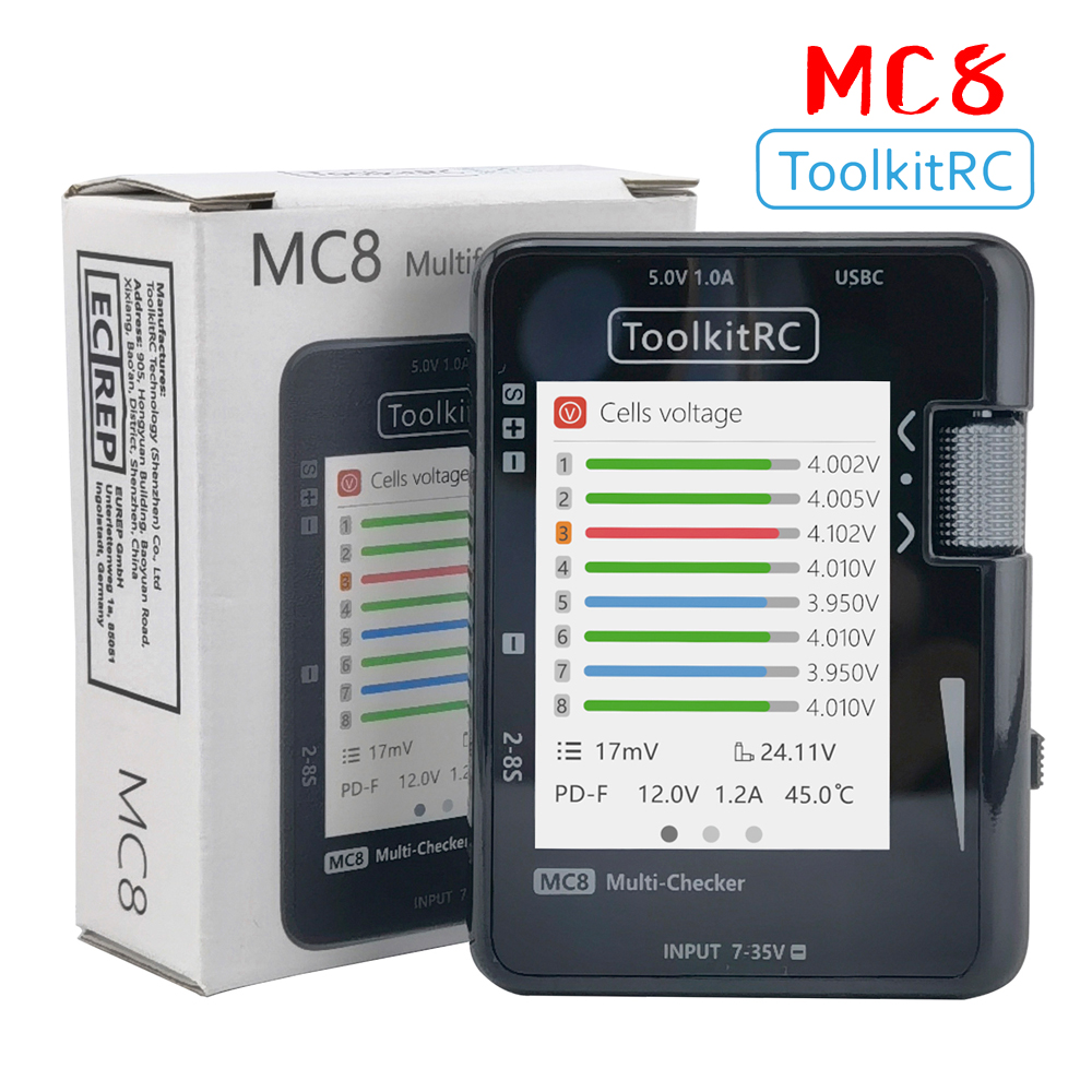 ToolkitRC MC8 SC100 미니 사이즈 셀 체 - Pwm Charge Controller 리뷰 및 가격