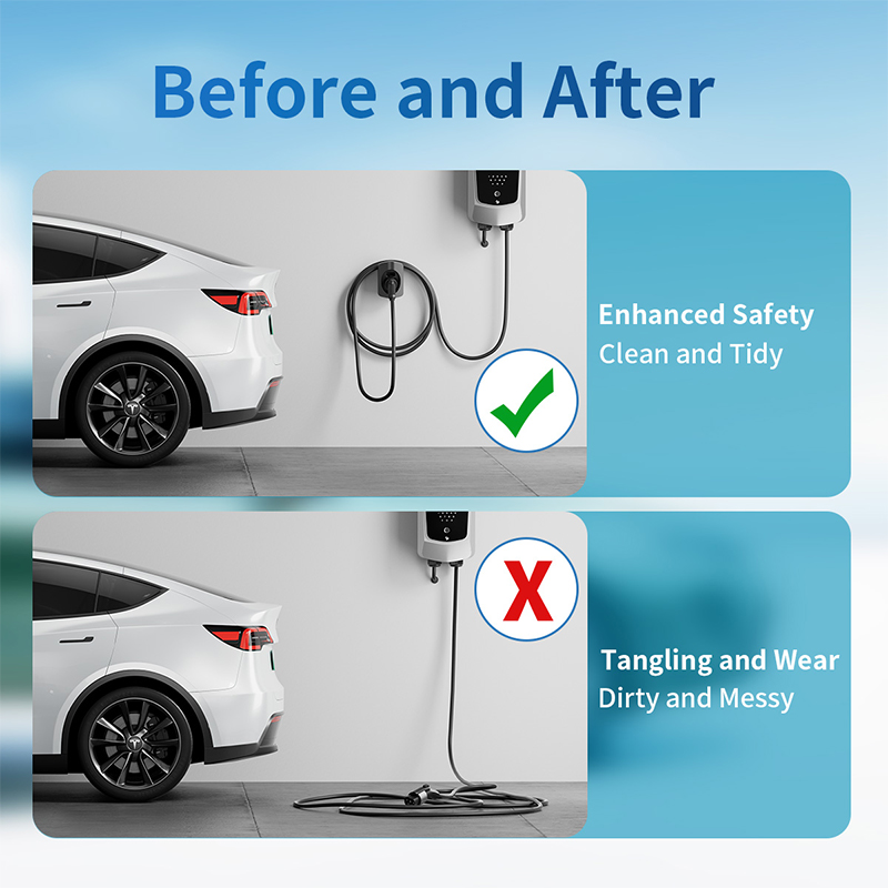 EV 충전 케이블 홀더 (타입 1 / J1772 전기차 - Ev Charger Wallbox 리뷰 및 가격