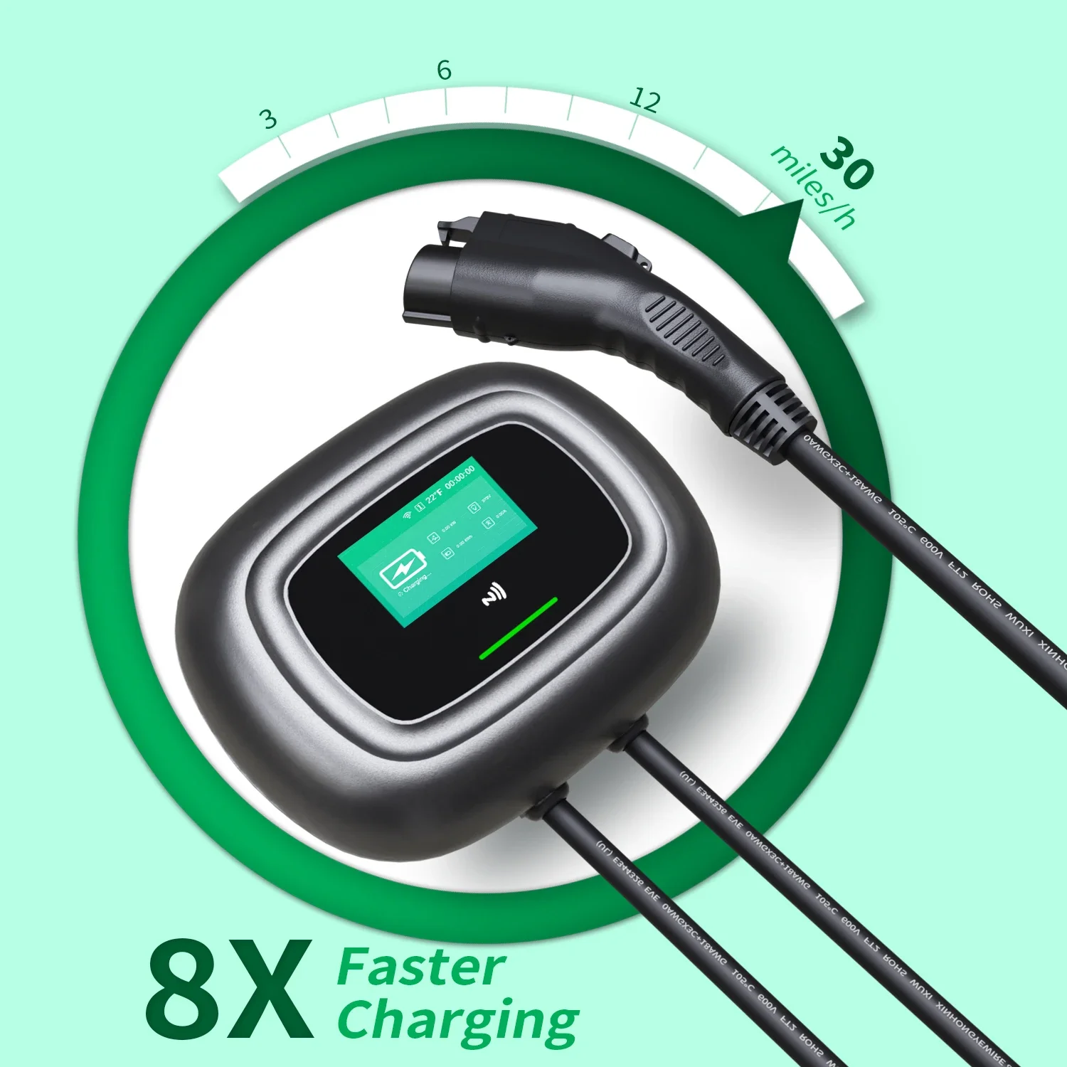 새로운 콘스 벽걸이형 전기차 충전기 타입2 16A 32 - Ev Charger Wallbox 리뷰 및 가격
